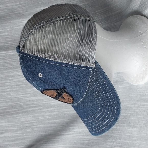 Wrangler Authentic Denim 6 panels cap OS - Picture 2 of 7